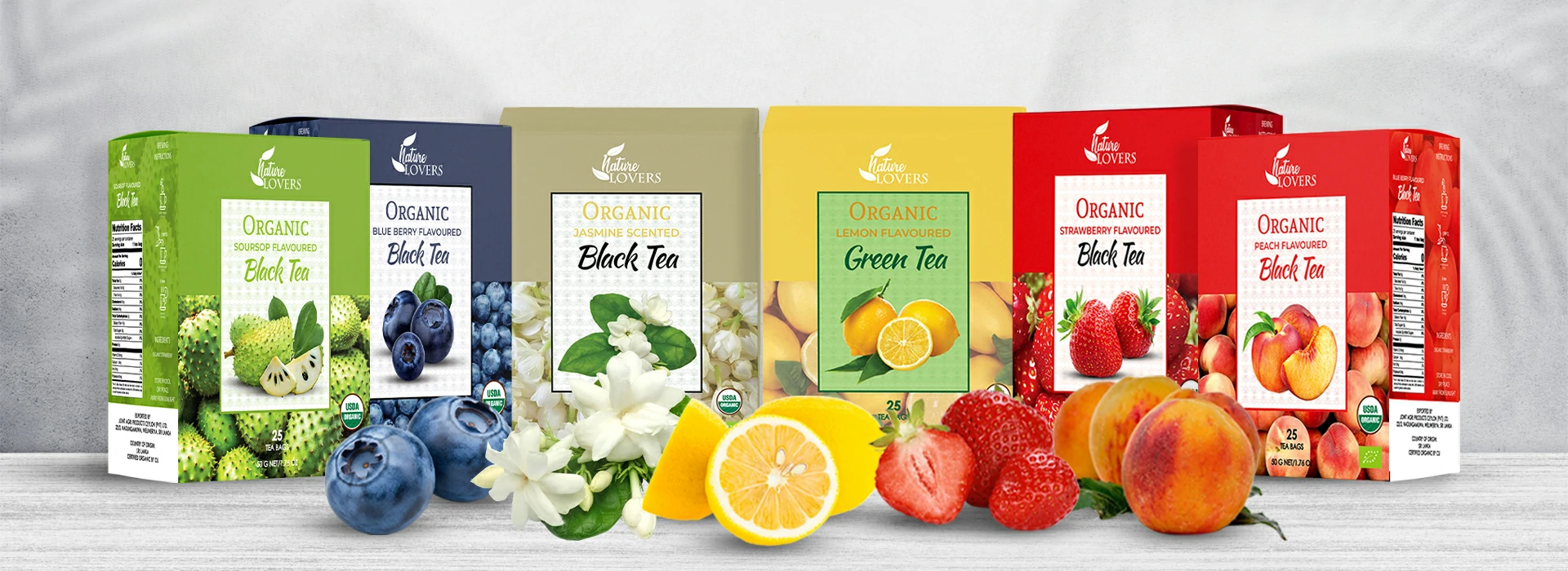 Organic Ceylon Flavoured Teas