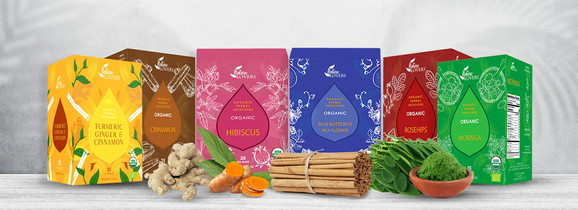 Organic Ceylon Herbal Teas