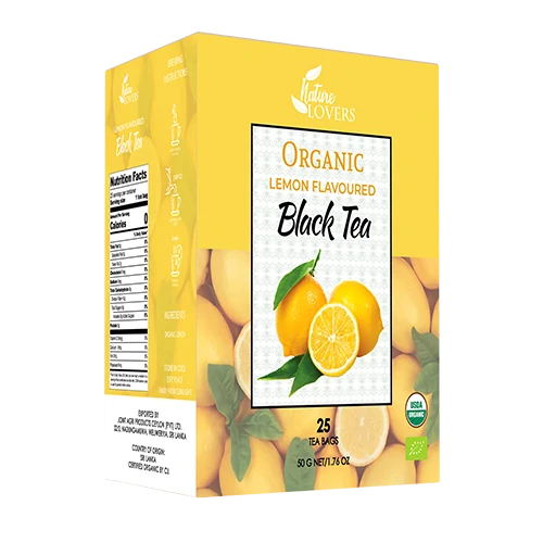 Organic Lemon Flavoured Black Tea