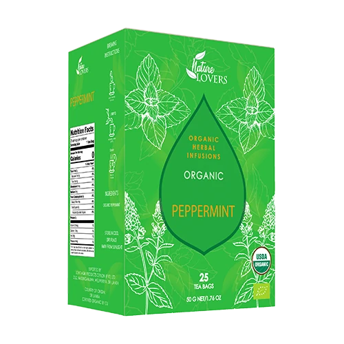 Organic Peppermint Herbal Tea